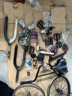 BMX bike parts