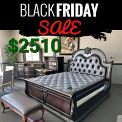 Stanley Cherry Brown Bedroom Set 