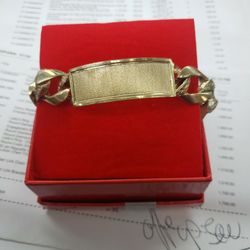 63.4g 10k ID Bracelet 