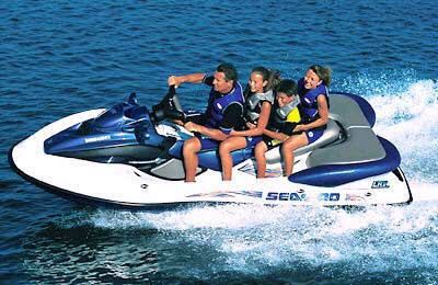  4  seater Jet  Ski  with tons of storage Fully Rebuilt for 