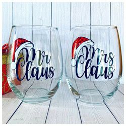 Christmas Wine Cups