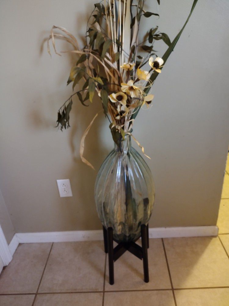 Flower Vase Glass 