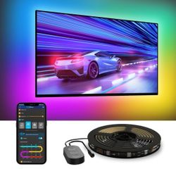 Govee TV LED Backlight,RGBIC Smart LED Strip Lights for 70-80 inch TVs