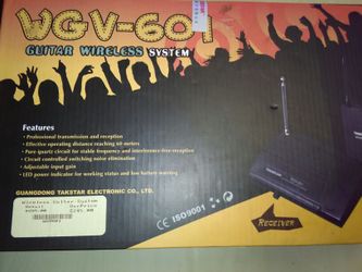 NEW-Guitar Wireless System