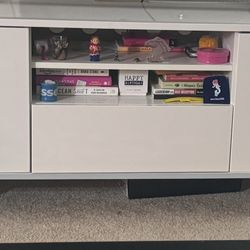 TV Stand - ivory Color 