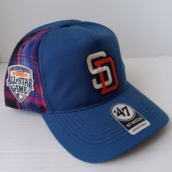 San Diego Padres 47 Hitch Cooperstown '92 All-Star Game Adjustable Snapback Hat