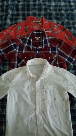 Boys button down shirts