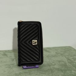 Victoria Secret Black Leather Wallet