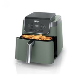 Ninja Air Fryer [Brand NEW in Box; Sage] Pro XL 6.5-Qt, 4-in-1, Air Crisp Technology, Nonstick Crisper Plate, AF180WMSG