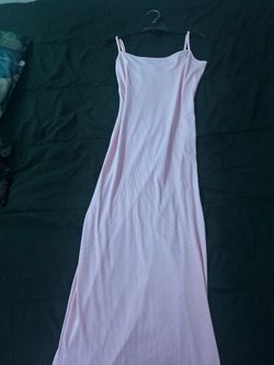 Dusty pink, long dress