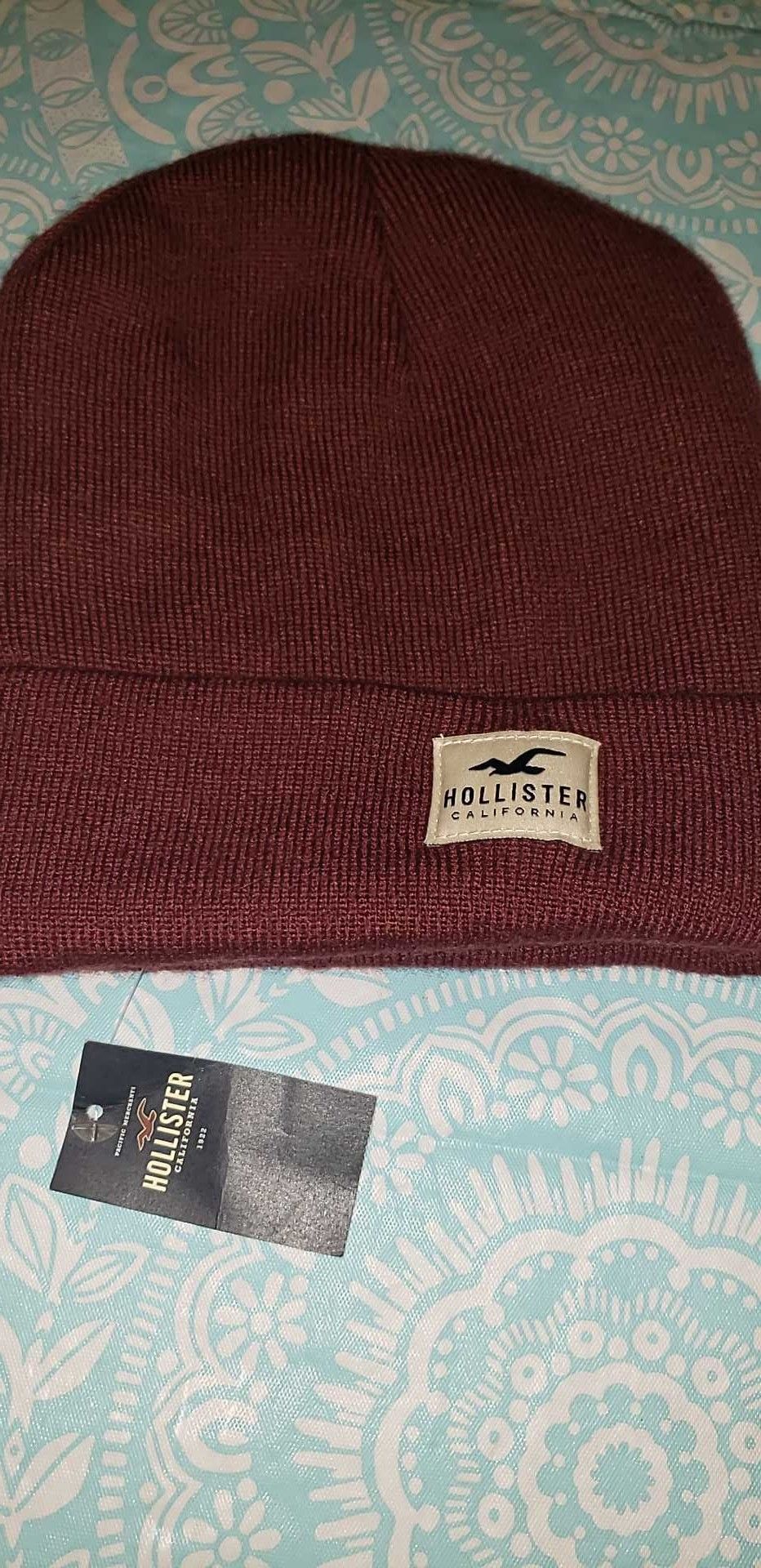 Hollister winter beanie hat NEW