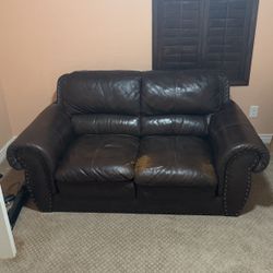 leather couch 