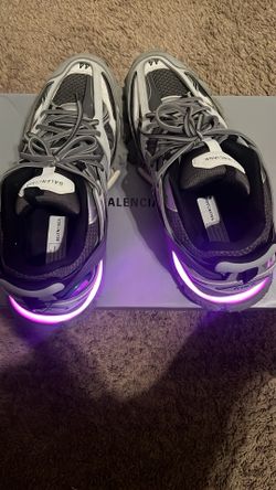 led grey balenciaga tracks