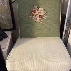 Vintage Chair Back And Seat