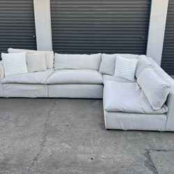 XL 4pc. Modular Sectional Sofa Cloud Couch