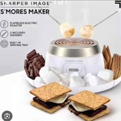 🆕️ SHARPER IMAGE 6 PC  SMORES MAKER. RETAILS $88.99 AT WALMART