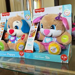 Fisher-price Learning Stuffed Animals