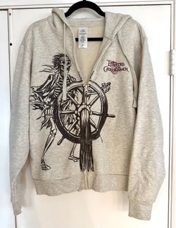 Disney Pirates of the Caribbean Zip-Up Hoodie. Size XS Excellent condition