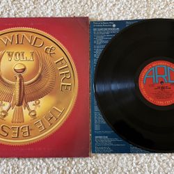 Earth, Wind, & Fire “The Best Of Earth Wind & Fire Vol. I” Vinyl Lp 1978 Arc Records Original 1st Santa Maria Press No Barcode Nice Copy Funk