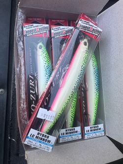 Yo-Zuri Hydro LC Minnow Fishing Lures – Lot of 8