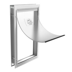 Hakuna Pets Extra Large White Deluxe Aluminium Pet Door