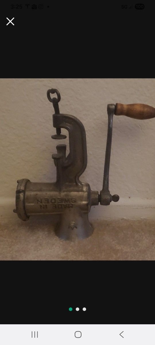 meat grinder