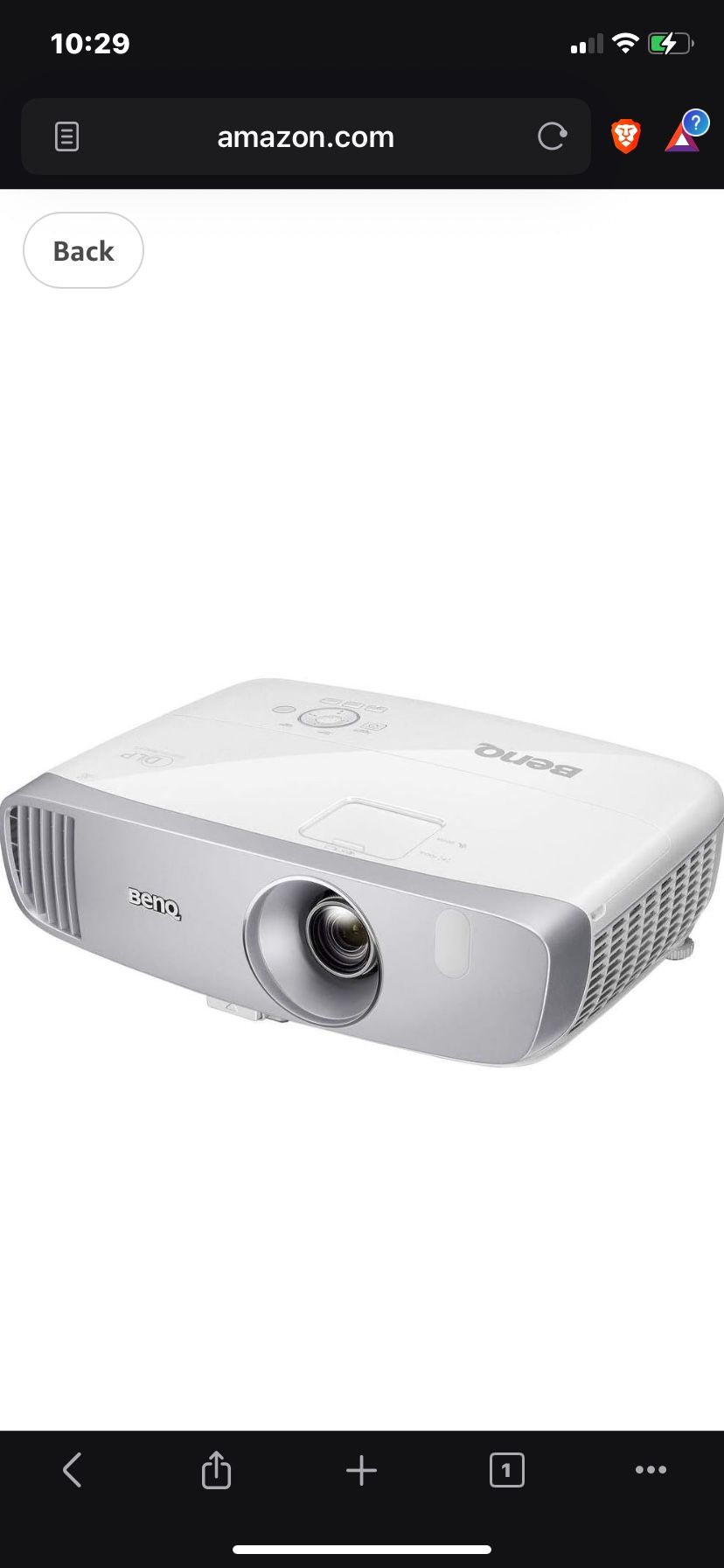 BenQ HT2050A 1080P Home Theater Projector
