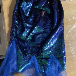 Mermaid Sequin Skirt - Girls 7/8