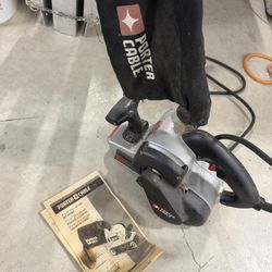 Porter Cable Belt Sander Heavy Duty Handheld Woodworking Sander Tested Working