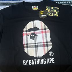Black Burberry Bape