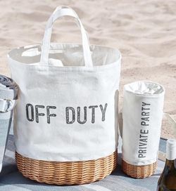 Picnic Set-Wine Bag (Private Party) and Picnic Bag (Off Duty), NEW