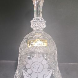 3 Beautiful Vintage Crystal Bells $8 Each