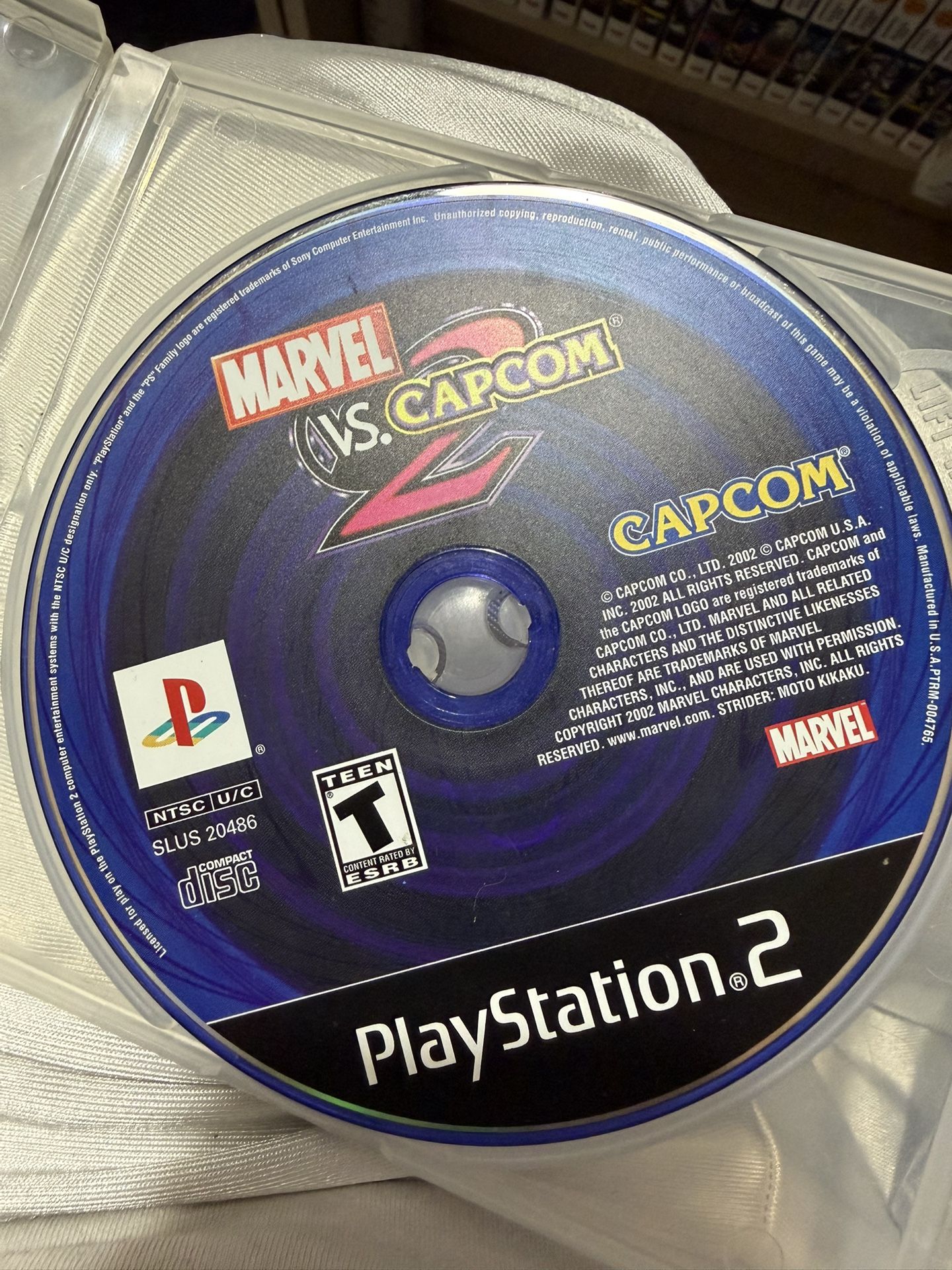 Marvel VS Capcom 2 Ps2