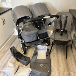 Bugaboo~Donkey~5~Duo~Infant/Baby~Stroller~with~Bassinet