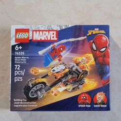 LEGO Marvel Spider-Man vs. Ghost Rider Motorcycle set (76335)