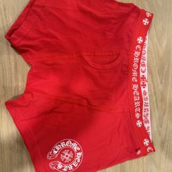 Chrome Hearts Red Boxer Briefs Size Small NEW