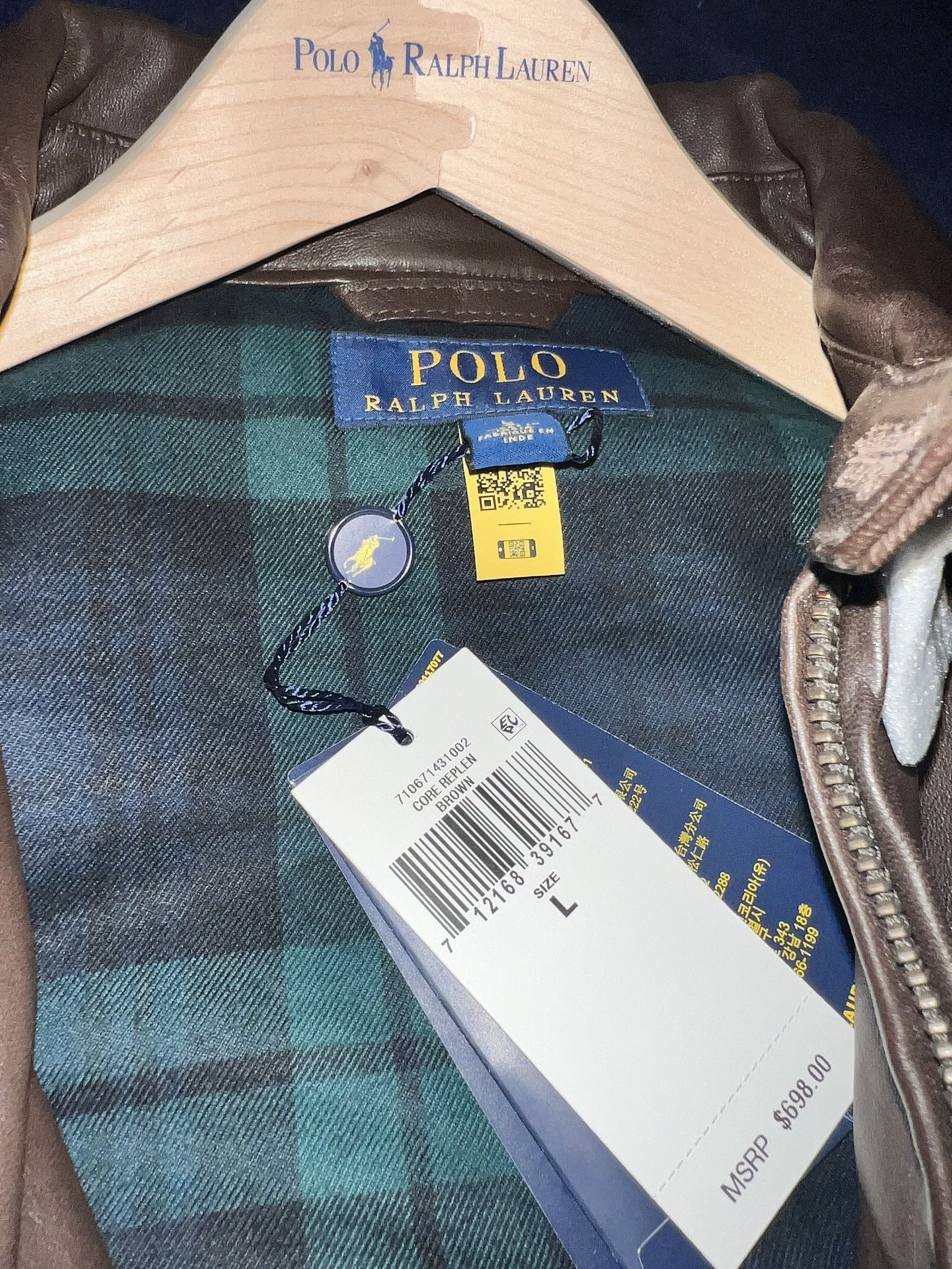 Polo Ralph Lauren Leather Jacket