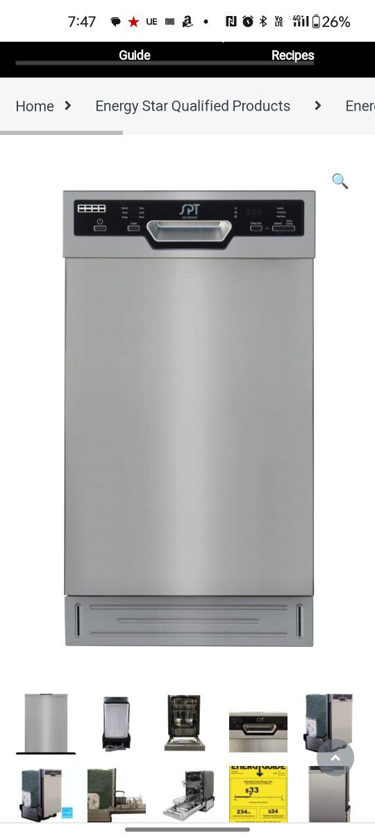 Bran New SD 18 inch Dishwasher 