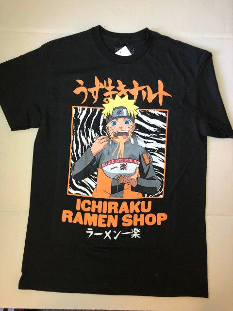 Naruto Shippuden Mens' Anime Shirt Ichiraku Ramen Shop