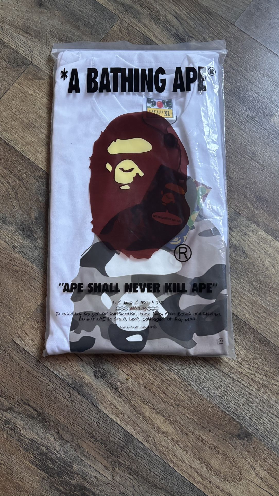 Bape Tee Size XL