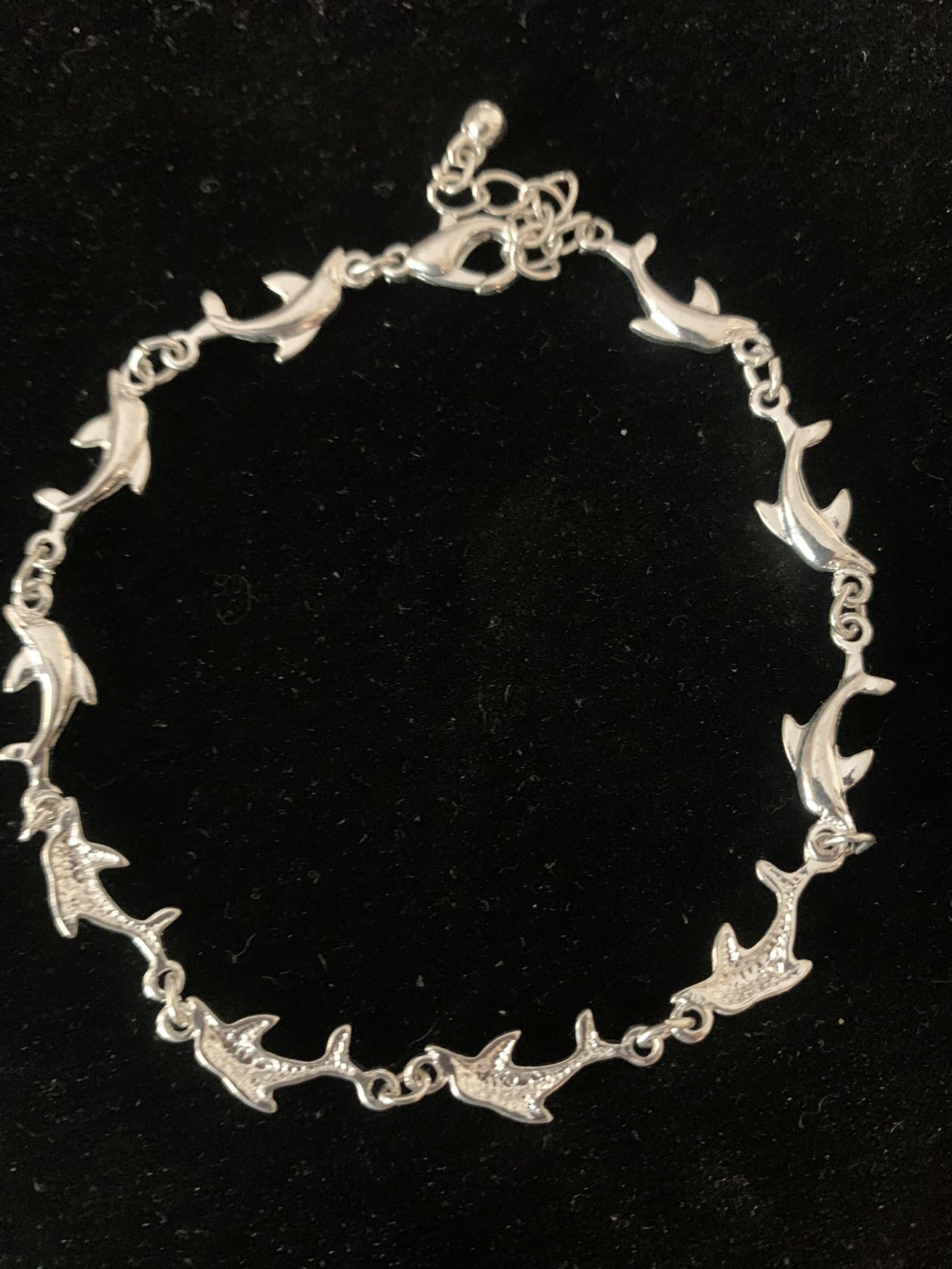 Silver Dolphin Anklet/ Bracelet