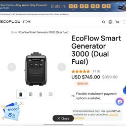 Ecoflow SMART GENERATOR 3000