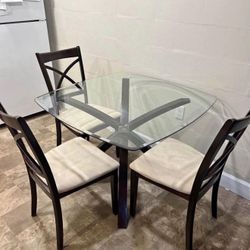 Dining Table With 4 Chairs
