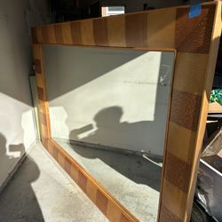 Baker furniture Maple Mirror