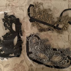(3) Masquerade Masks