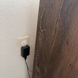 Dark Brown Wooden Night Stand 