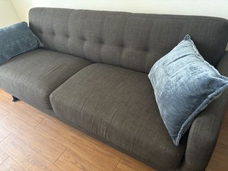 Hadley Sofa, Charcoal Grey