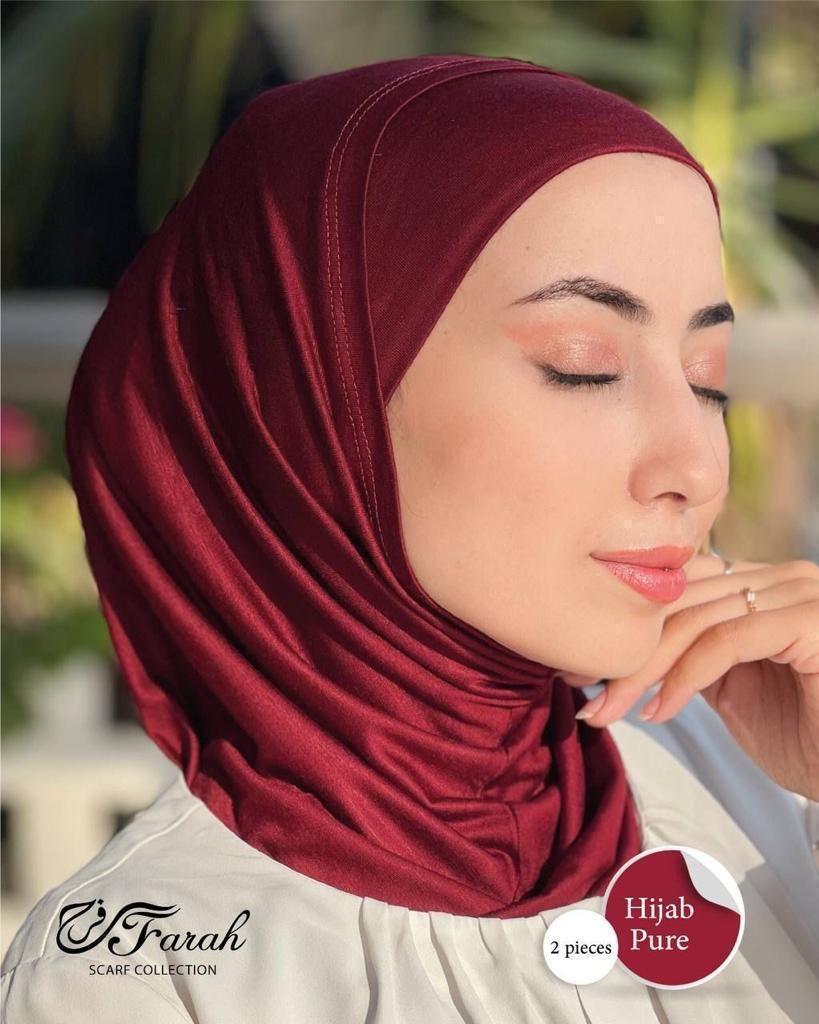 2 Piece Syrian Style Bandana And Hijab