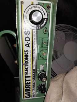 Vintage Garrett Metal Detector 