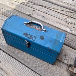 Vintage Metal Tool Box